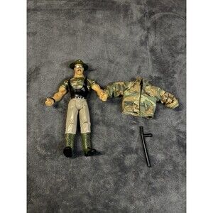 Vintage 03 Sgt Slaughter WWE Classic Superstars Wrestling Figure Jakks Complete